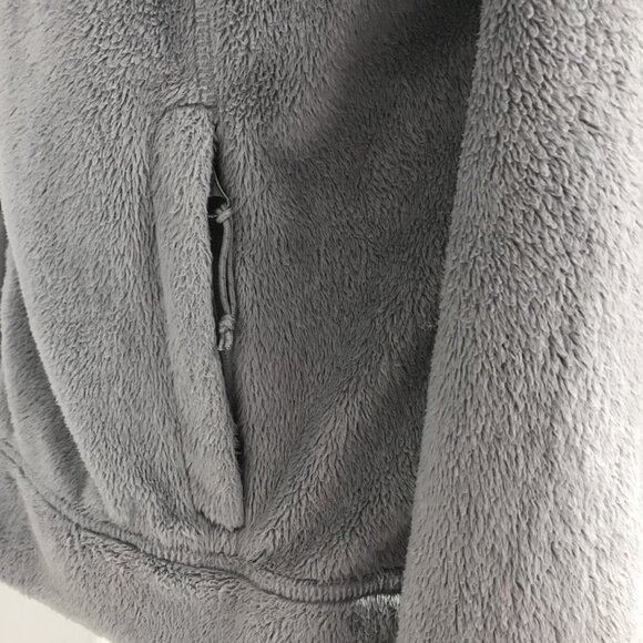 Free Country Women's Gray Butter Pile Fleece Jacket M - Picture 5 of 8